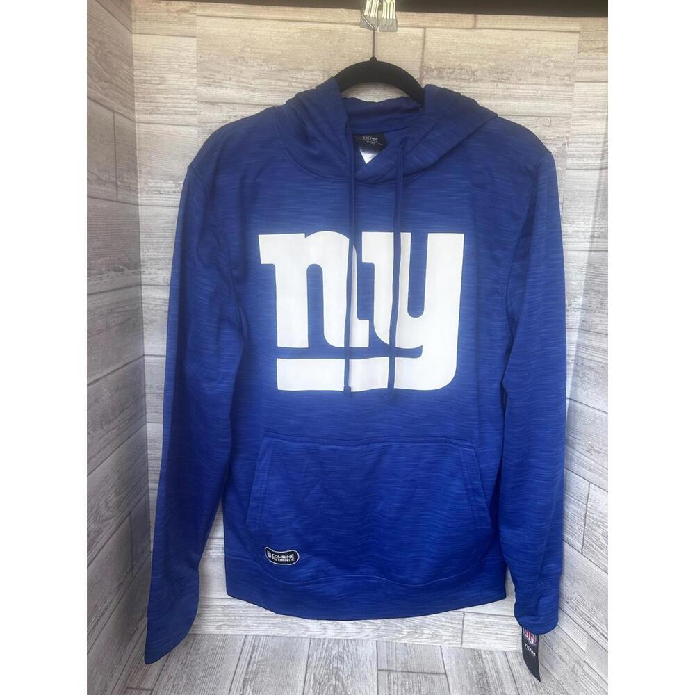 NFL Team Apparel New York Giants Combine Hoodie Men’s Sz S FREE SHIPPING!! NWT